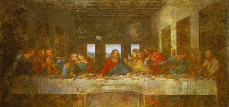 Leonardo da Vinci. The Last Supper.