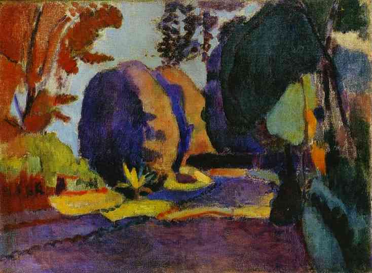 Henri Matisse. The Luxembourg Gardens.
