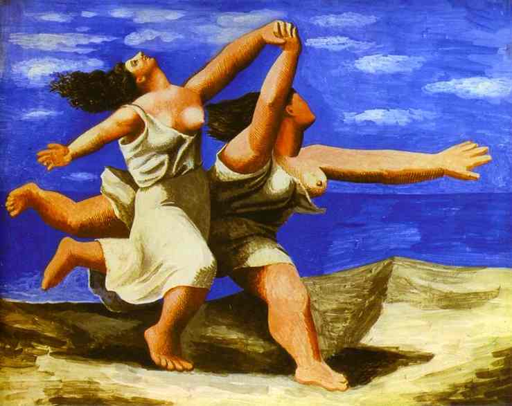 Pablo Picasso. Women Running on the Beach.