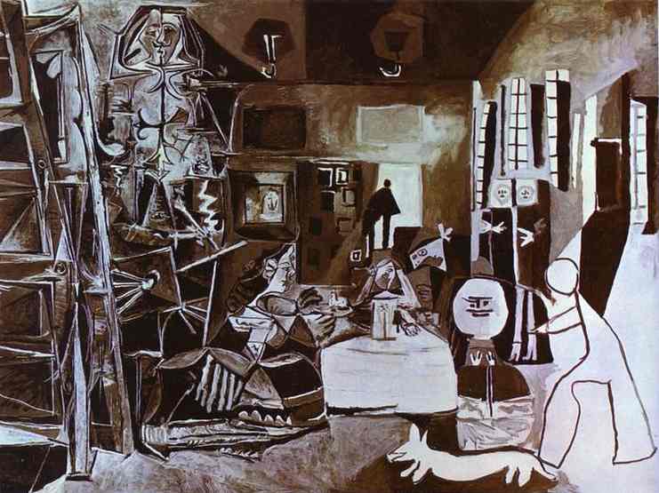 Las Meninas After Vel zquez Back to Picasso's Page