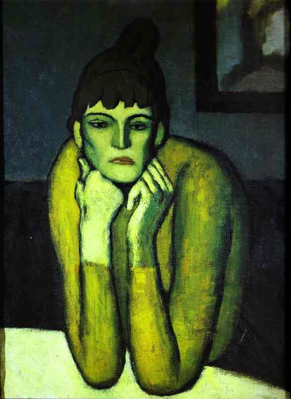 Pablo Picasso. Woman with Chignon.